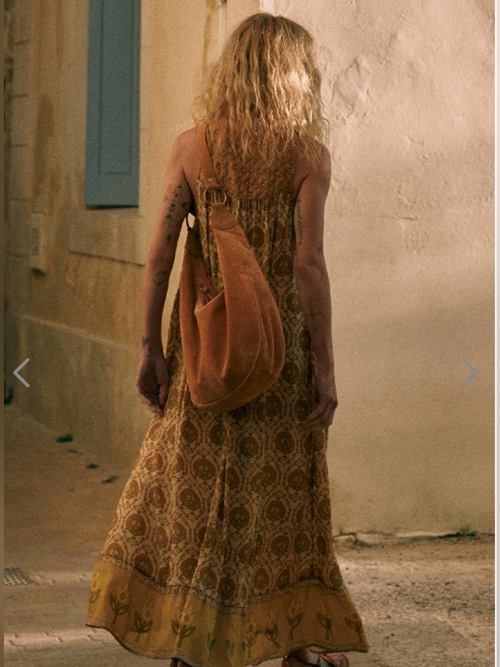 NWT Spell Château Maxi Sundress Champagne XS - Picture 4 of 15